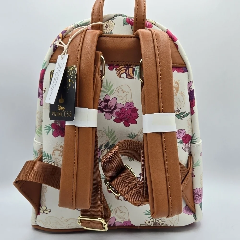 Loungefly Disney Princess Floral Backpack
